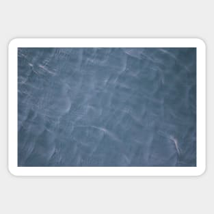 Caribbean Blue Water Ripples Sticker